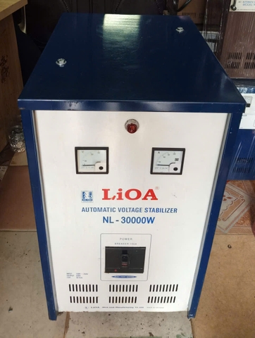 LIOA 30KVA 1 PHA ĐỜI CŨ MODEL NL - 30000W GIÁ RẺ