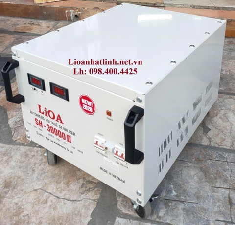 ỔN ÁP LIOA 30KVA - 30KW MÃ SẢN PHẨM SH - 30000 II ĐỜI MỚI NHẤT HIỆN NAY