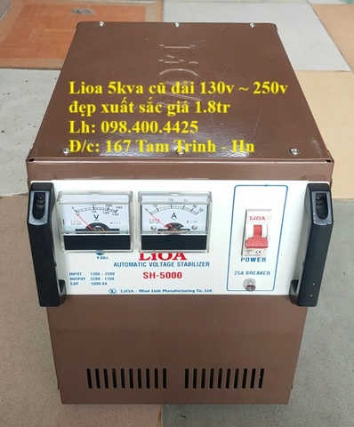 LIOA 5KVA CŨ