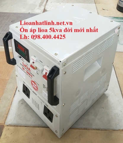 ỔN ÁP LIOA 5KVA - 5KW SH - 5000 II ĐỜI MỚI NHẤT, DÂY ĐỒNG 100%