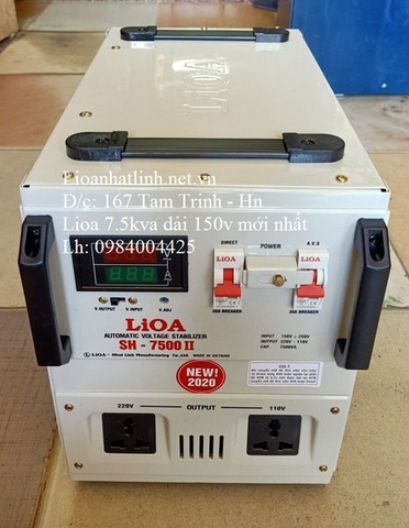 ỔN ÁP LIOA 7500VA - 7000 - 7500 CÁC LOẠI GIÁ RẺ