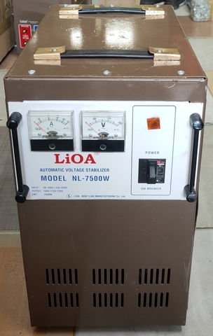 ỔN ÁP LIOA 7KVA - 7KW CŨ DẢI 150V ~ 250V MODEL NL - 7500W