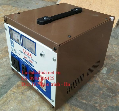 ỔN ÁP LIOA 2000VA - 2000W MÃ SẢN PHẨM DRII - 2000 HÀNG DÙNG LƯỚT QUA, MỚI 99%