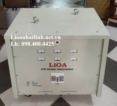 MÁY BIẾN ÁP 100KVA - 100KW 3 PHA LOẠI TỰ NGẪU, GIÁ RẺ