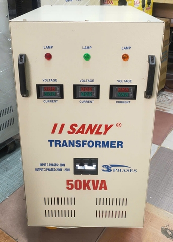 BÁN MÁY BIẾN ÁP 3 PHA 50KVA 380V 220V 220V GIÁ RẺ