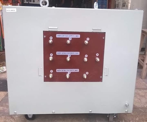 MÁY BIẾN ÁP 380V RA 220V 60KVA LIOA