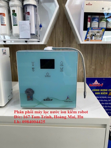 MÁY LỌC NƯỚC HYDROGEN ION KIỀM ROBOT MODEL IONPRINCE 910