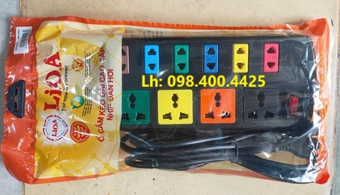 Ổ CẮM 10 LỖ LIOA 3M MÃ SẢN PHẨM 4D6S32