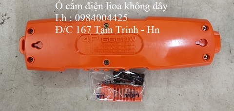 Ổ CẮM ĐIỆN KHÔNG DÂY LIOA 4 LỖ - 20A - 25A - 30A CÔNG SUẤT 4000W- 5000W - 6000W