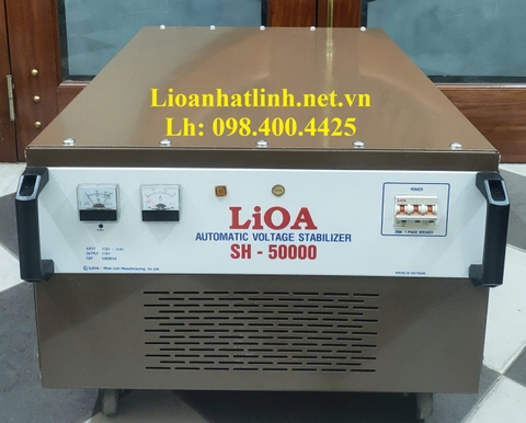 ỔN ÁP LIOA 50KVA SH - 50000 THẾ HỆ 1 GIÁ RẺ