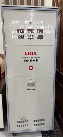 ỔN ÁP LIOA 150KVA 3 PHA NM - 150K II ĐIỆN ÁP VÀO 304 ~ 420V