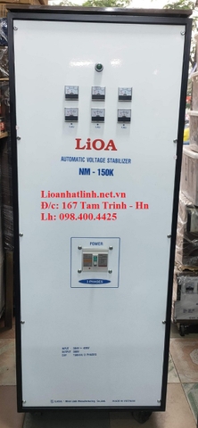 ỔN ÁP LIOA 150KVA 3 PHA NM -150K THẾ HỆ 1 GIÁ RẺ