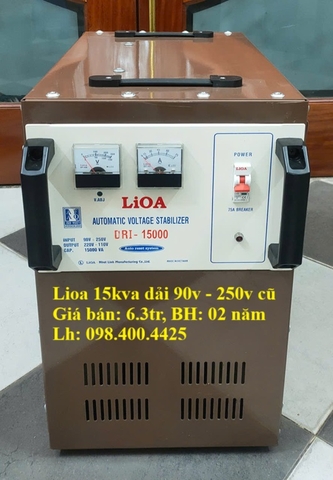 LIOA 15KVA CŨ