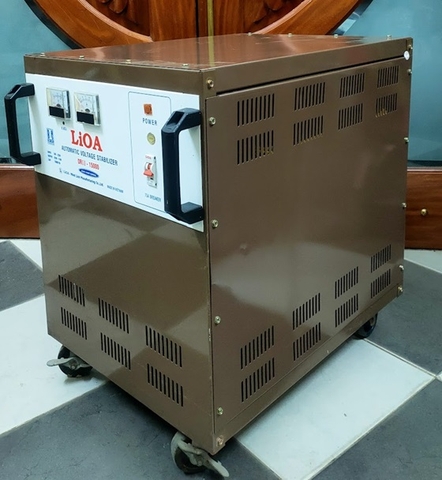 ỔN ÁP LIOA 15KVA - 15KW - 15KG - 15KV CŨ DẢI 50V ~ 250V MODEL DRII - 15000