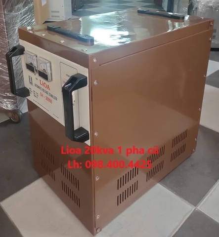 ỔN ÁP LIOA 20KVA - 20KW - 20KG - 20KV CŨ DẢI 150V ~ 250V MODEL SH - 20000