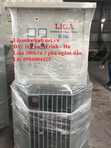 LIOA 3 PHA 300KVA NGÂM DẦU MODEL D-300