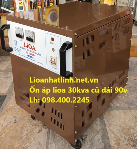 ỔN ÁP LIOA 30KVA - 30KW - 30KG CŨ DẢI 90V ~ 250V MODEL DRI - 30000