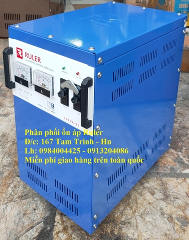 ỔN ÁP RULER 10KVA DẢI 90V - 250V ĐỜI MỚI NHẤT HIỆN NAY