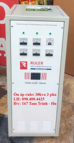 ỔN ÁP RULER 30KVA 3 PHA