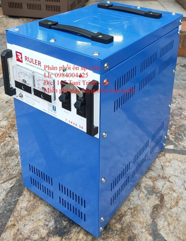 GIÁ ỔN ÁP RULER 7KVA - 7.5KVA - 7 5 KVA GIÁ BAO NHIÊU TIỀN