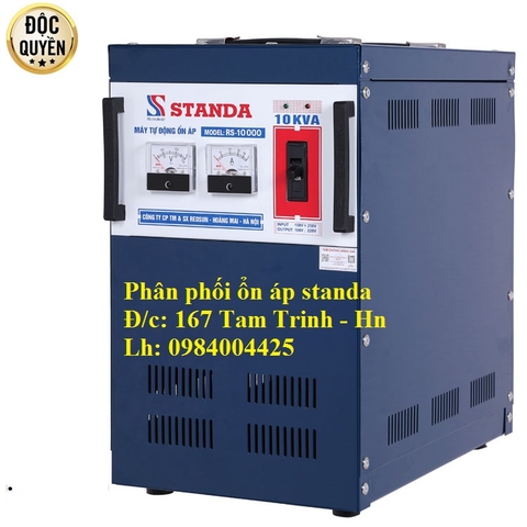 ỔN ÁP LIOA STANDA 10KVA 1 PHA DẢI 150V - 250V MODEL RS - 10000
