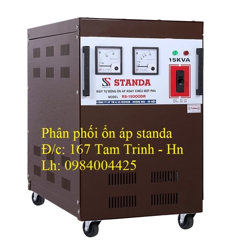 GIÁ LIOA STANDA 15KVA, ỔN ÁP STANDA 15KVA GIÁ BAO NHIÊU