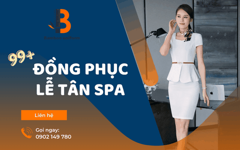 99+ mẫu đồng phục lễ tân spa chuyên nghiệp, thời trang Bamboo