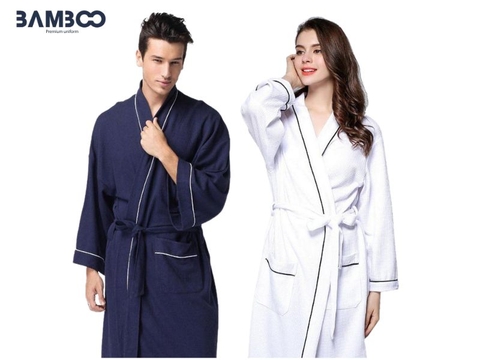 Áo choàng Massage cao cấp, thiết kế sang trọng, mềm mại