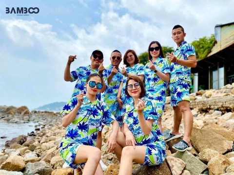 Top 100 mẫu áo sơ mi Hawaii đồng phục đi biển đẹp, thu hút