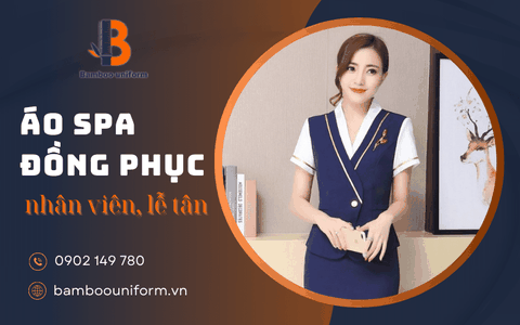 Áo spa đồng phục cho nhân viên và lễ tân
