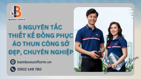 Những nguyên tắc khi thiết kế đồng phục áo thun công sở