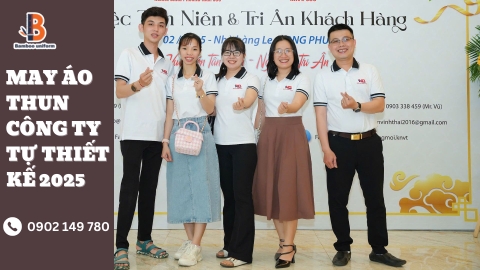 Những điều bạn cần biết về may áo thun công ty tự thiết kế