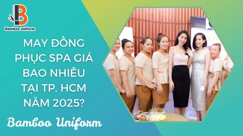 Đồng phục spa giá bao nhiêu khi may tại xưởng TP. HCM?