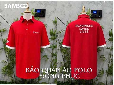 Cách bảo quản áo polo đồng phục bền đẹp, chuẩn form