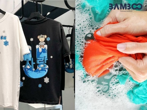 Tips bảo quản hình in trên áo thun bền đẹp, không bong tróc