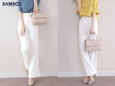 20+ các kiểu quần tây nữ công sở thanh lịch và tôn dáng