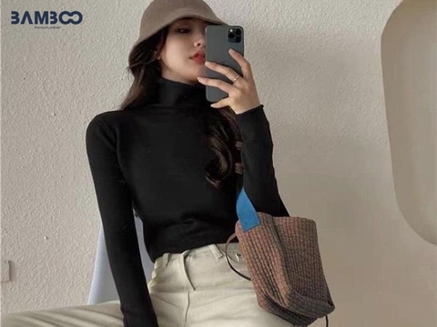 10+ Cách mix áo len nữ tay dài thanh lịch, chuẩn thời trang