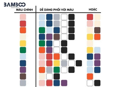 Cách phối màu áo đồng phục đẹp, chuẩn nhận diện thương hiệu