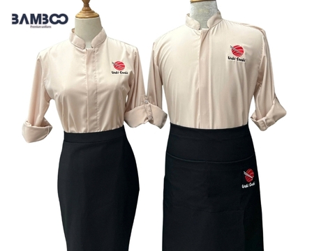 Combo đồng phục nhà hàng đồng bộ, nâng tầm hình ảnh