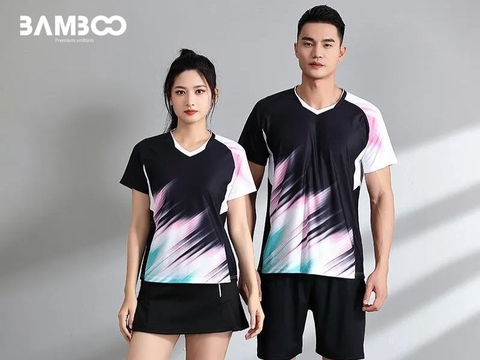 Đồng phục áo thun chạy bộ thoáng mát, thấm hút mồ hôi tốt