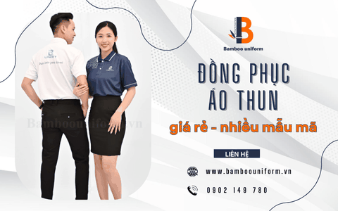 Đồng phục áo thun giá rẻ, đa dạng mẫu mã Bamboo Uniform