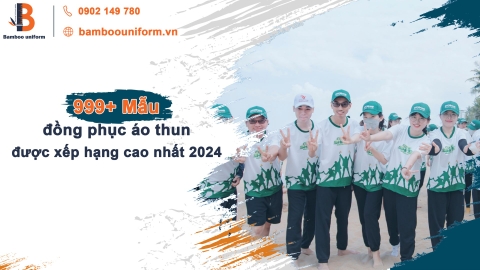 Tổng hợp các mẫu đồng phục áo thun được xếp hạng cao nhất 2025