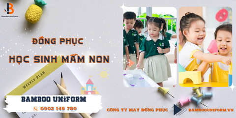 99+ mẫu đồng phục mầm non cho bé - Xưởng may Bamboo Uniform