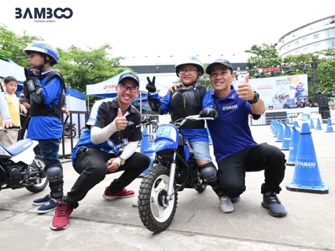 May đồng phục hội lái xe máy chuyên nghiệp và ấn tượng