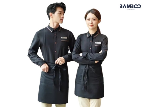 Đồng phục nhà hàng mùa lạnh giữ ấm tốt, thiết kế đẳng cấp