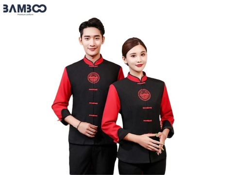 Đồng phục nhà hàng Trung Hoa đẹp, thiết kế đậm chất Á Đông