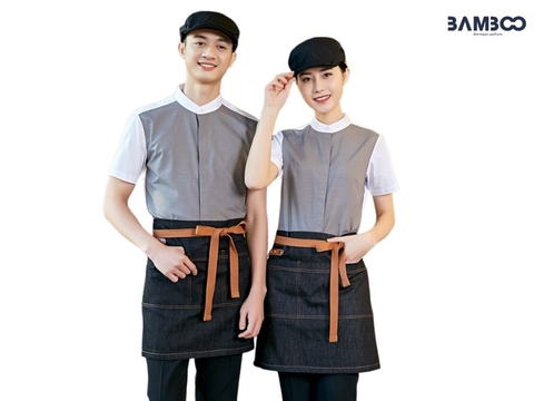 Đồng phục nhân viên phục vụ nhà hàng chuyên nghiệp, ấn tượng