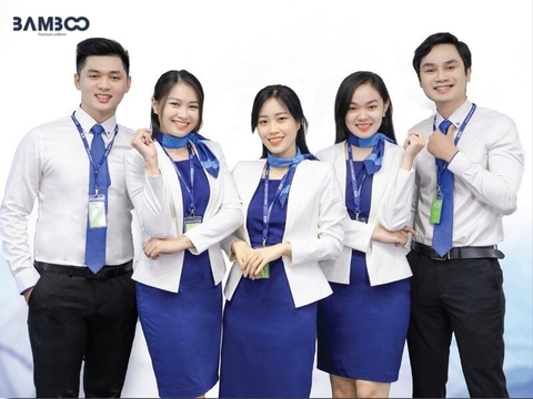 Đồng phục vest ngân hàng cao cấp, thiết kế chuẩn form