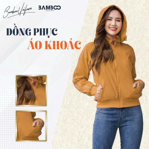 May đồng phục áo khoác theo yêu cầu bền, đẹp, giao nhanh