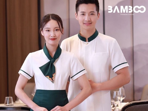 Cách may đồng phục nhà hàng tối giản nhưng vẫn tinh tế